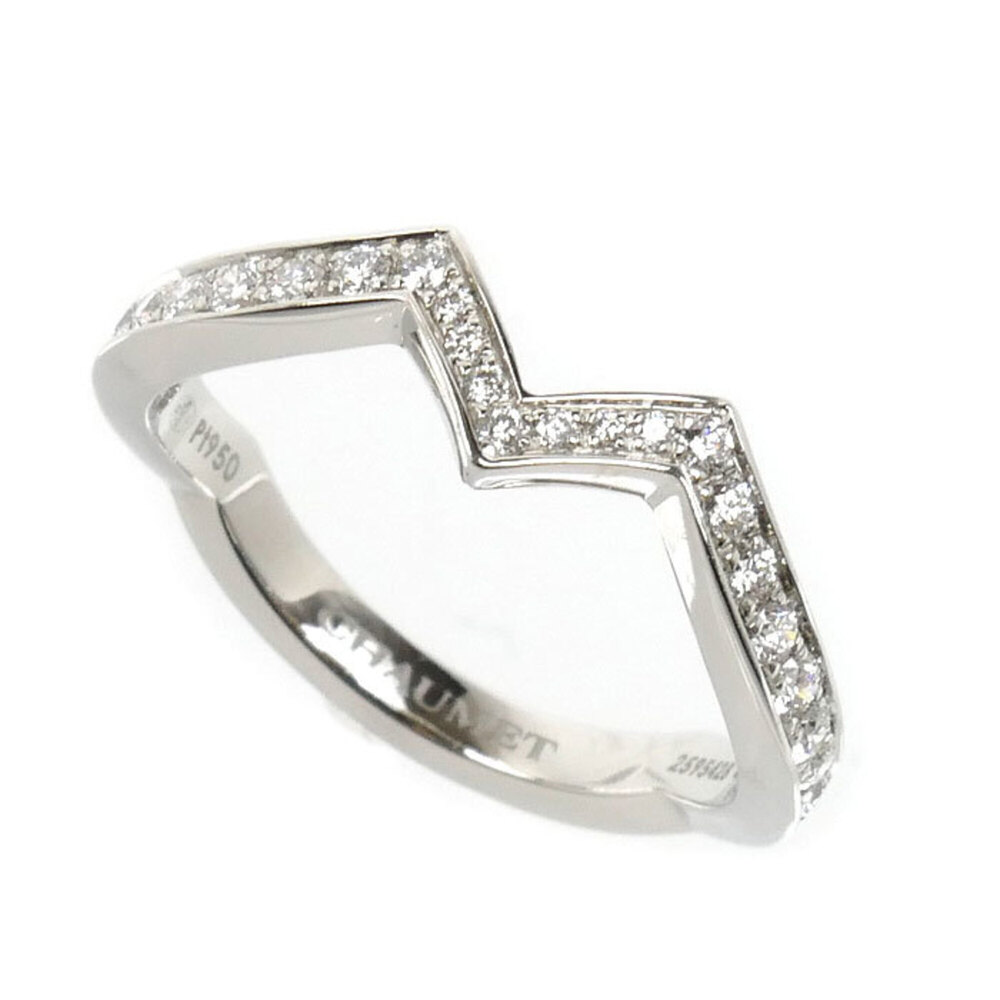 CHAUMET Silver Diamond Ring